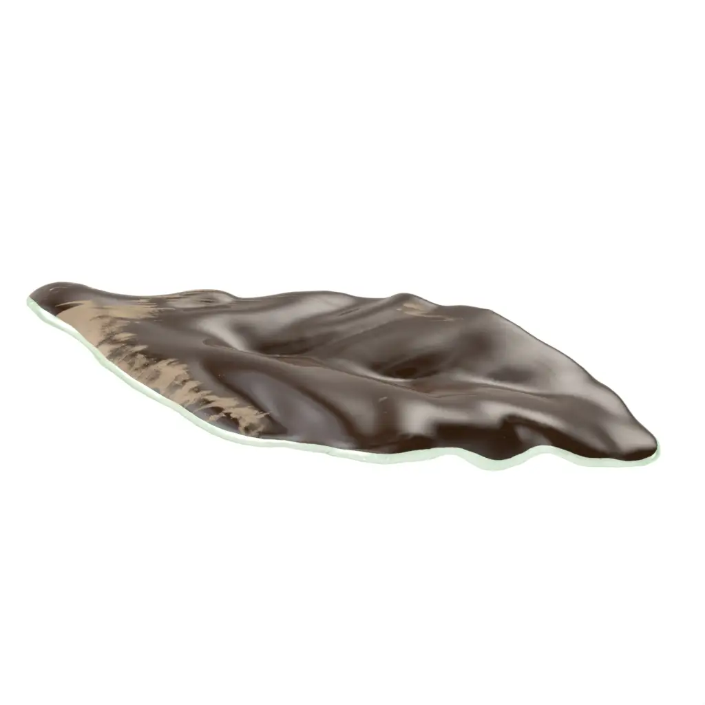Unique Fruit Bowl in Golden Brown - Welcome Amenities - 3/4 View