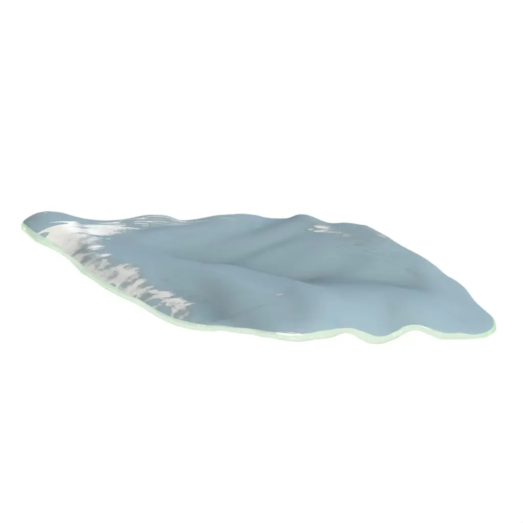 Unique Fruit Bowl in Light Blue - Welcome Amenities - 3/4 View
