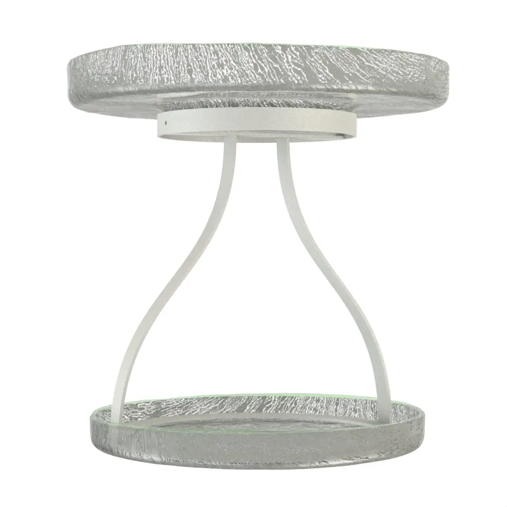 Seafood Tower Trays - Specialty Serveware | MyGlassStudio - 3/4 View