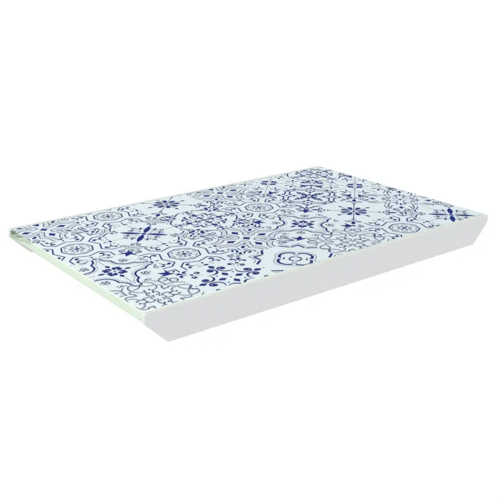 Accent Trays - Hotel Room Decor | MyGlassStudio - 3/4 View