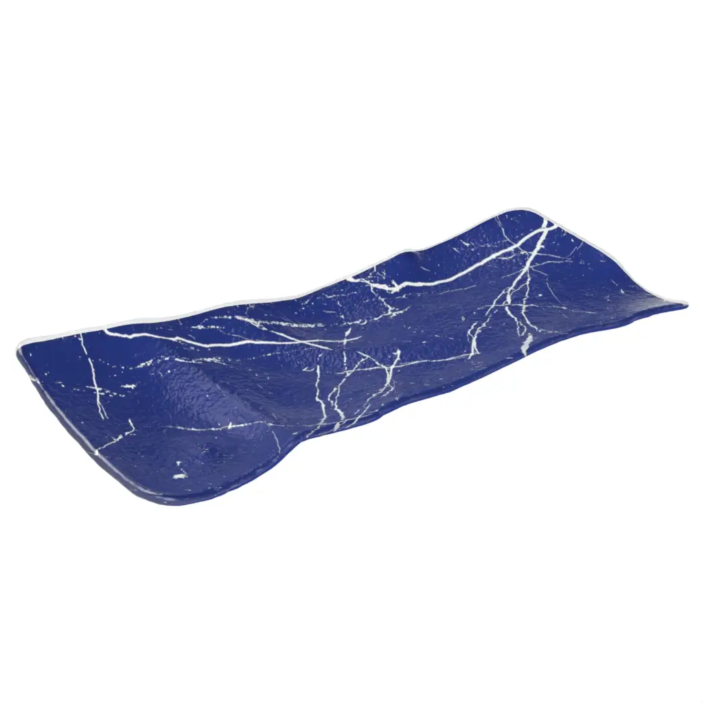 Appetizer Server in Cobalt Blue - Serving Dishes - 3/4 View