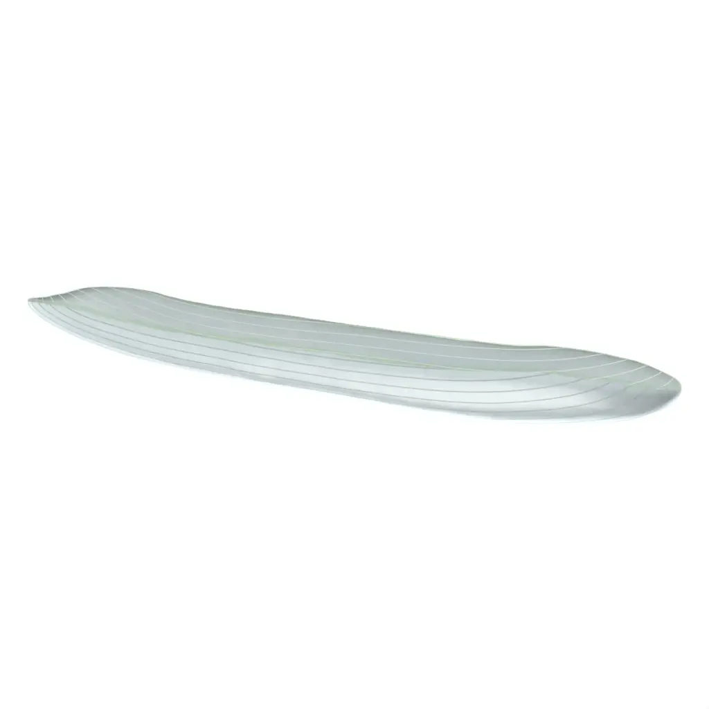 Boat Shaped Serving Dish in Light Blue - Boat Shaped Bowls - 3/4 View