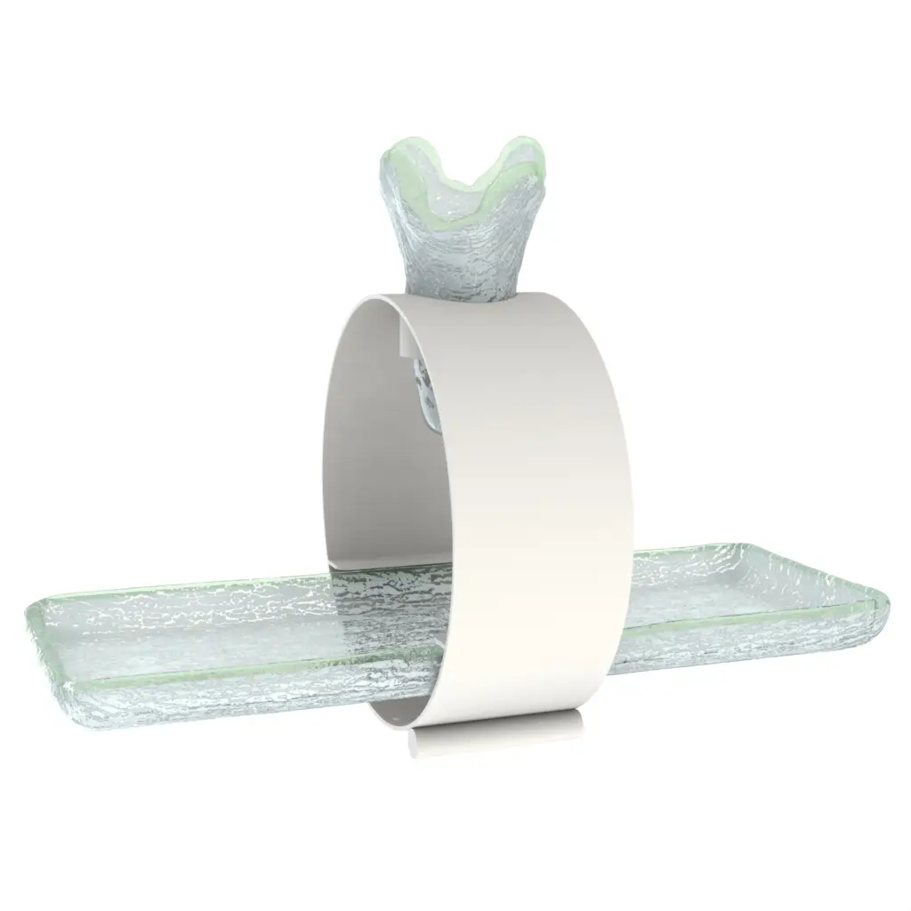 Breadstick Holder - Table Accessories | MyGlassStudio - 3/4 View