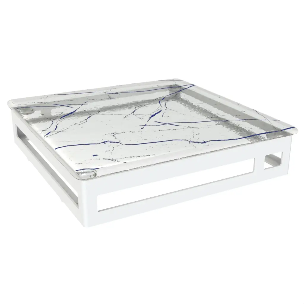 Canape Serving Trays - Buffet Serveware | MyGlassStudio - 3/4 View
