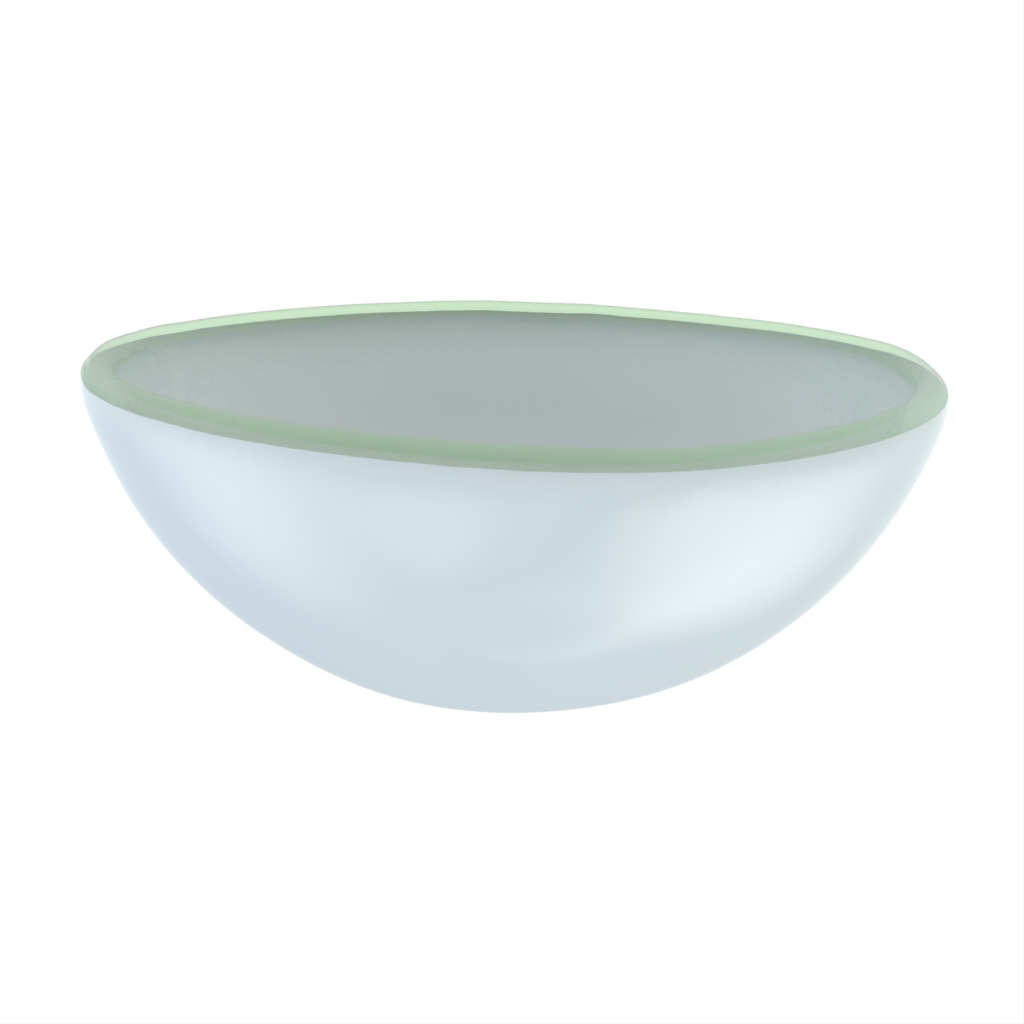 Deep Serving Bowls - Buffet Serveware | MyGlassStudio - Side View