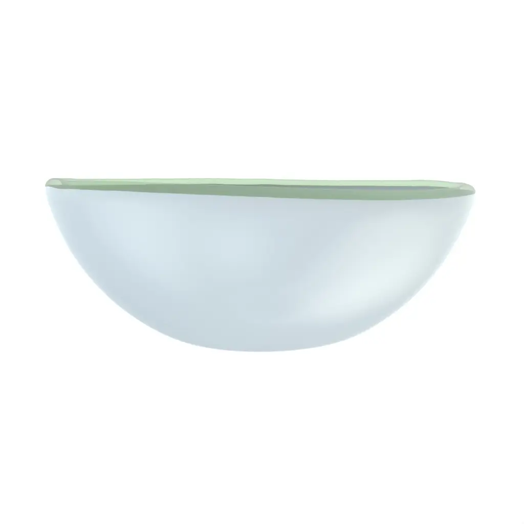 Deep Serving Bowl in Light Blue - Buffet Serveware - 3/4 View
