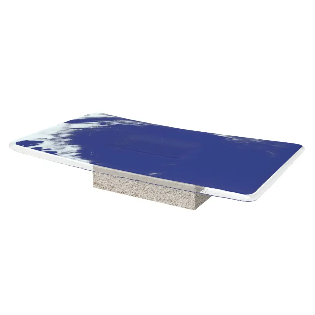 Footed Bowl Centerpiece - Welcome Amenities | MyGlassStudio - 3/4 View