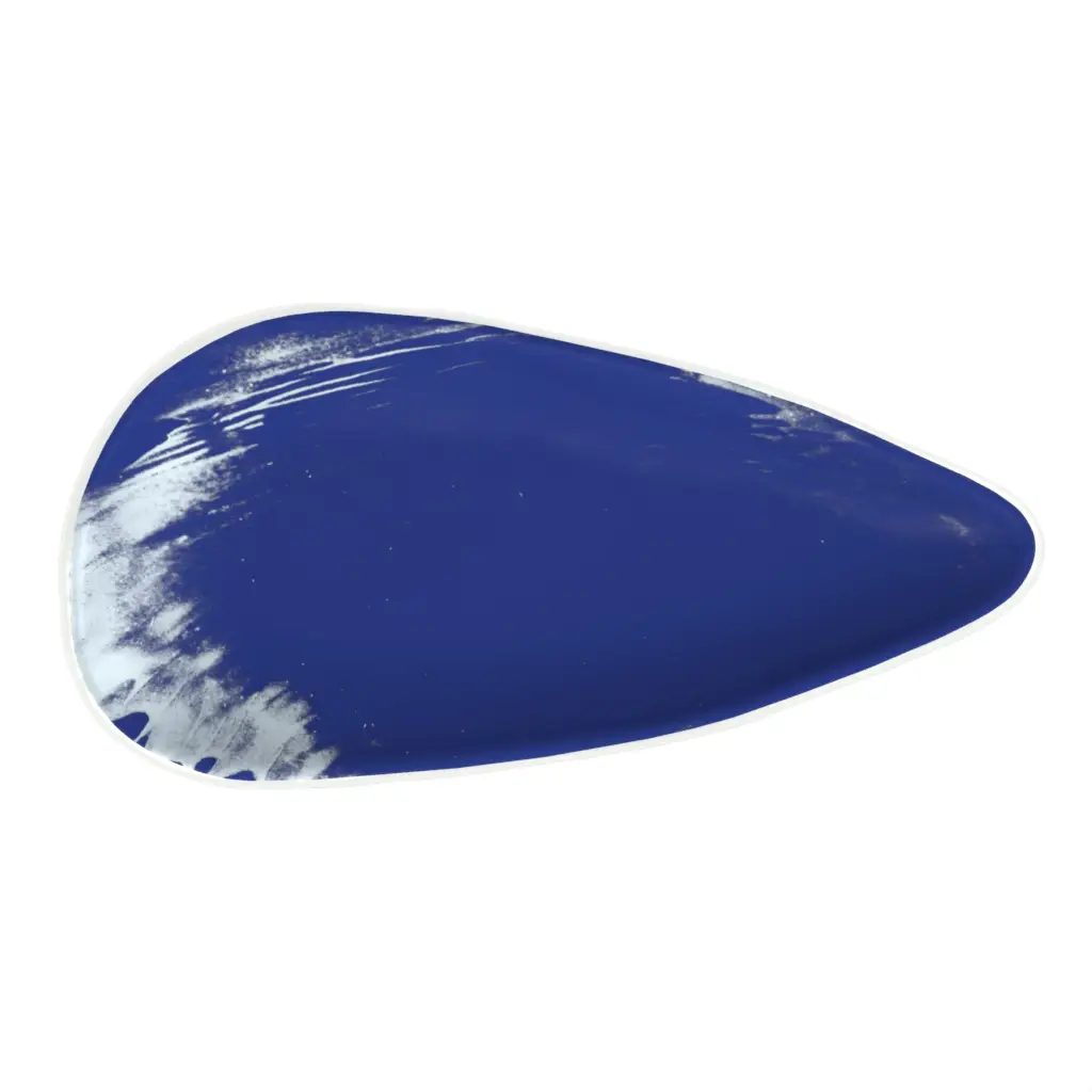 Glass Appetizer Plates - Side Plates | MyGlassStudio - 3/4 View