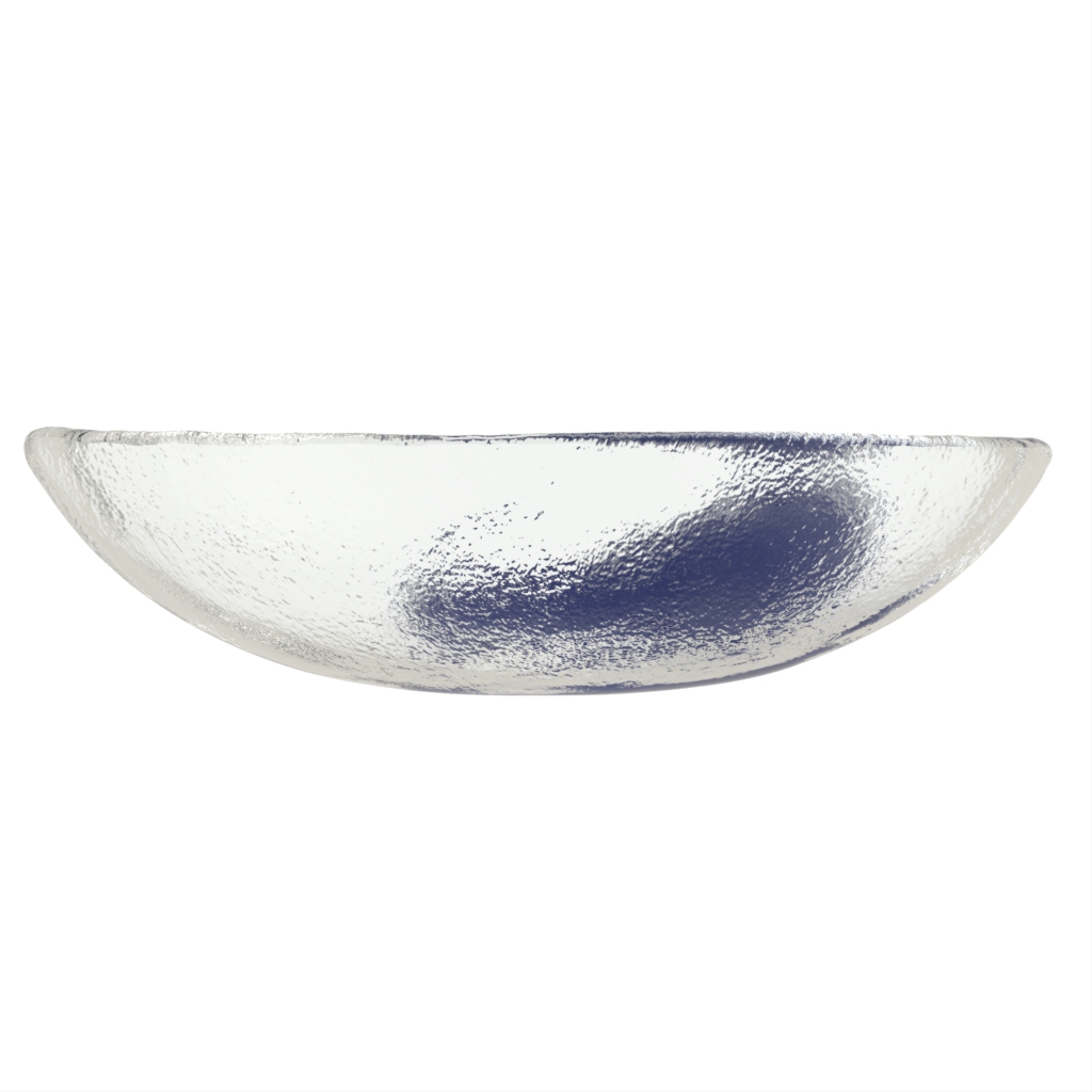 Glass Serving Bowls - Buffet Serveware | MyGlassStudio - 3/4 View