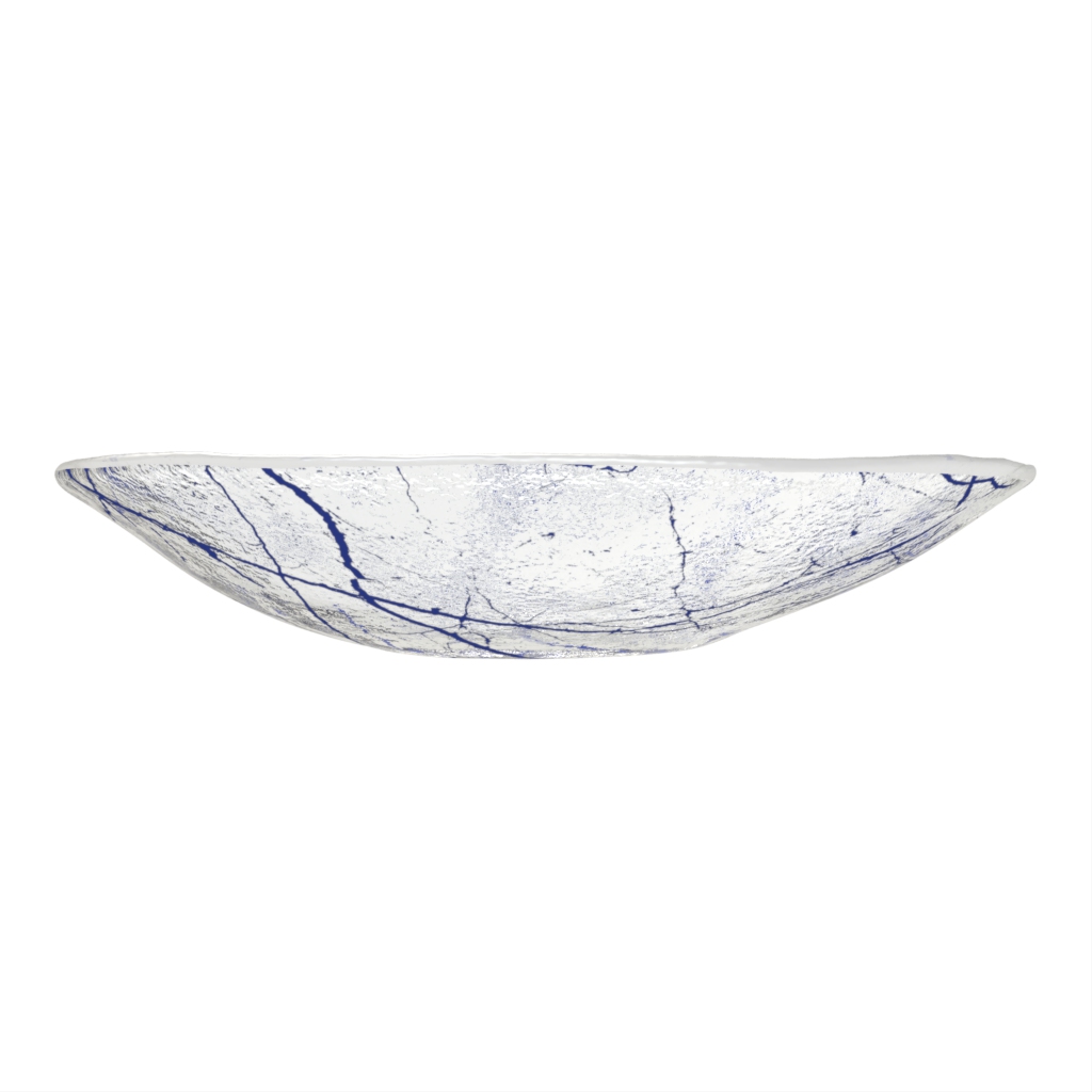 Large Fruit Bowl - Welcome Amenities | MyGlassStudio - 3/4 View