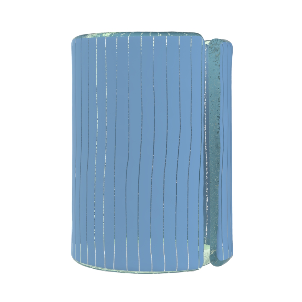 Modern Tea Light Holders - Table Accessories | MyGlassStudio - Side View