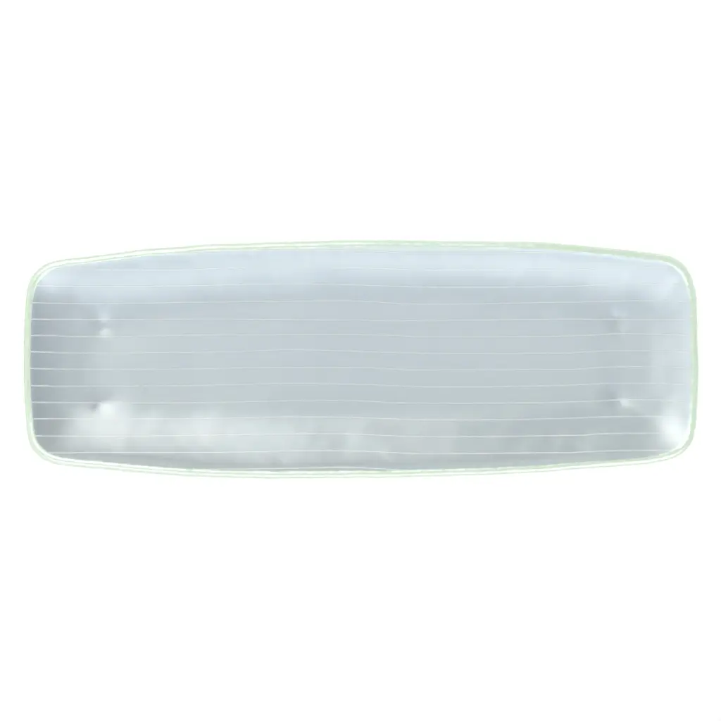 Rectangular Serving Tray in Light Blue - Serving Dishes - 3/4 View