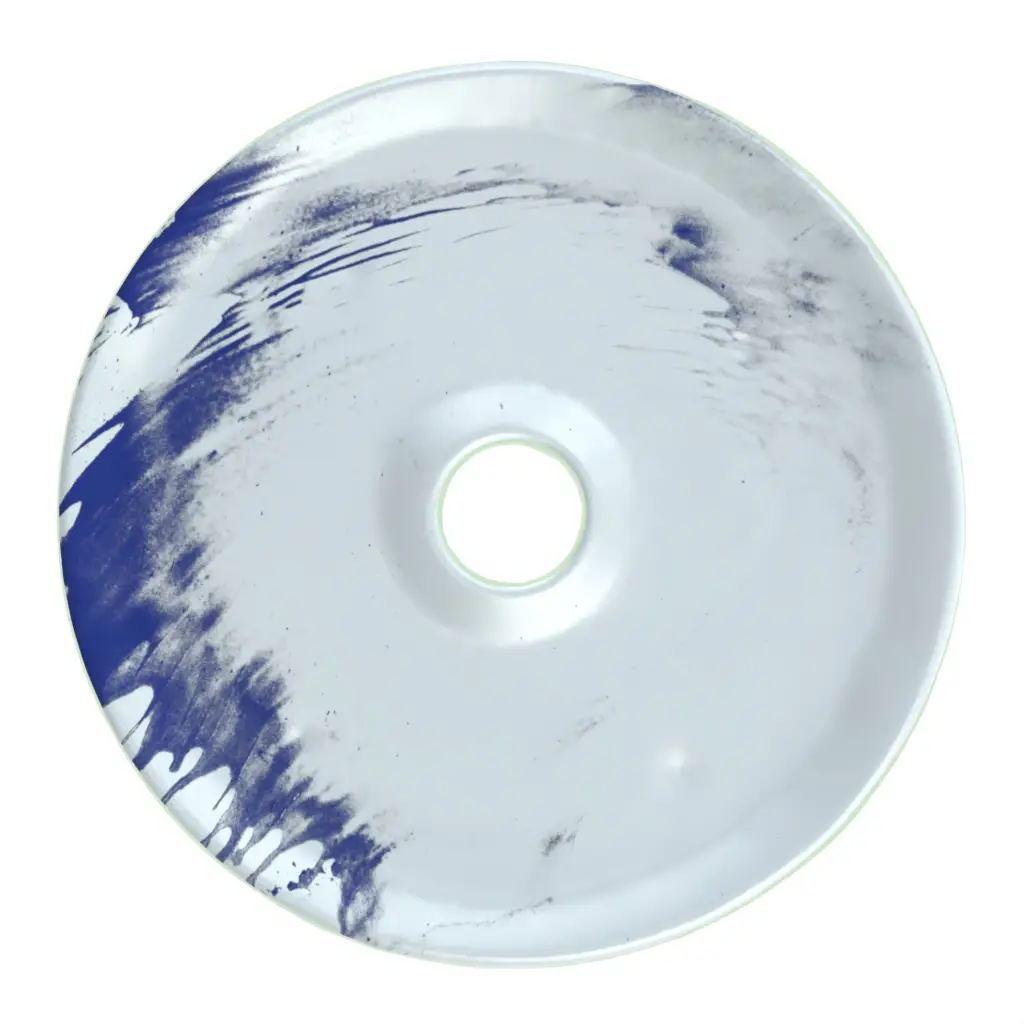 Sharing Platter in Light Blue - Sharing Platters and Plates - 3/4 View
