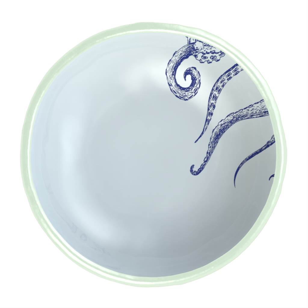 Tapas Plates - Side Plates | MyGlassStudio - 3/4 View