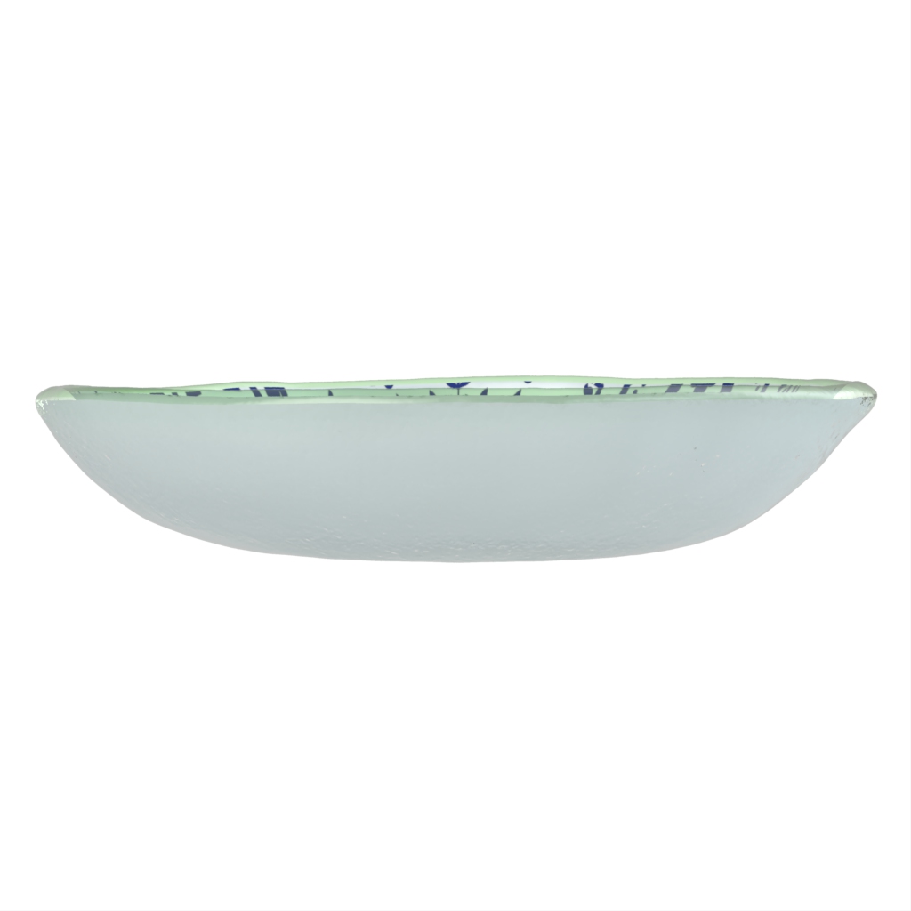 Tapas Serving Dishes - Side Plates | MyGlassStudio - Side View