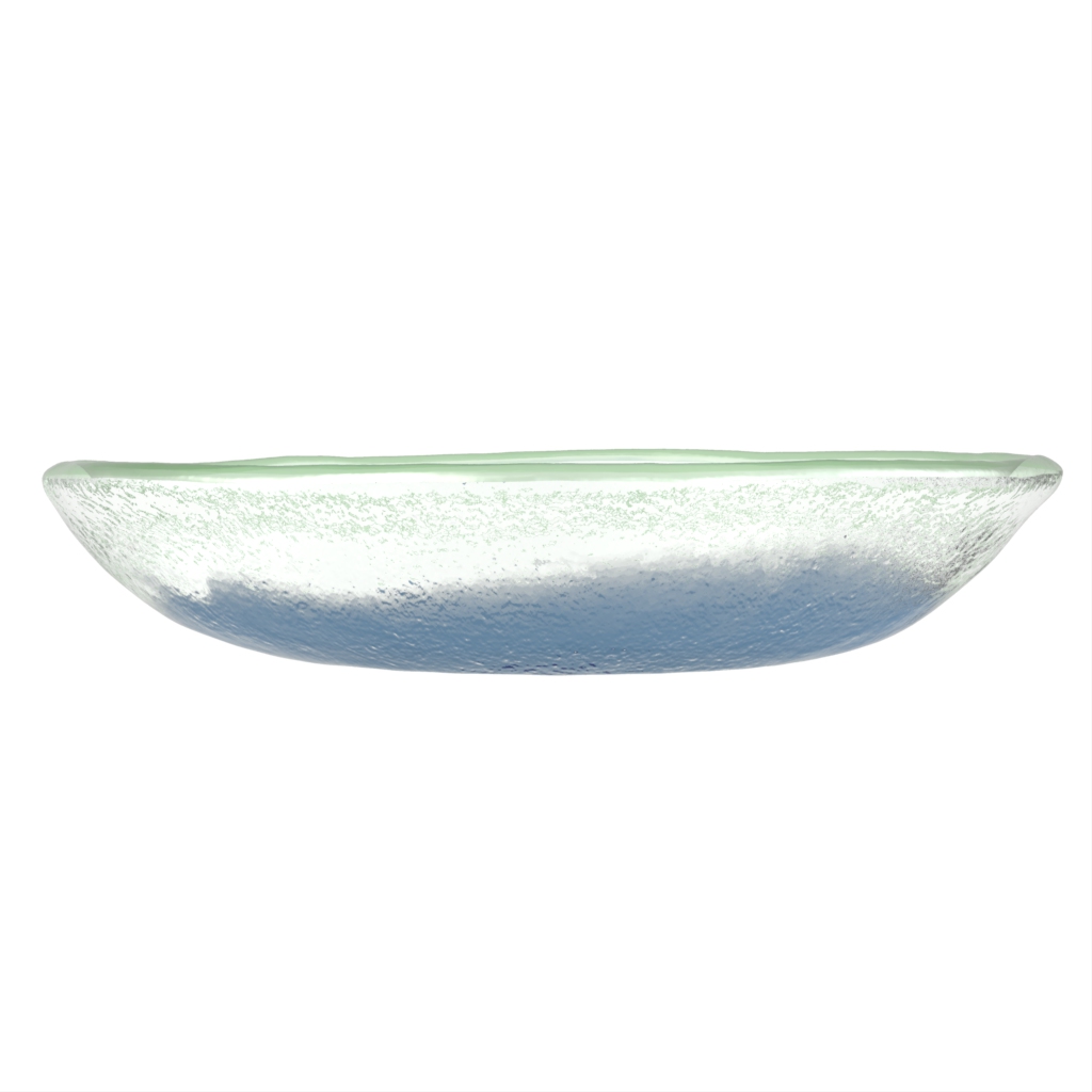 Tapas Serving Dishes - Side Plates | MyGlassStudio - Side View