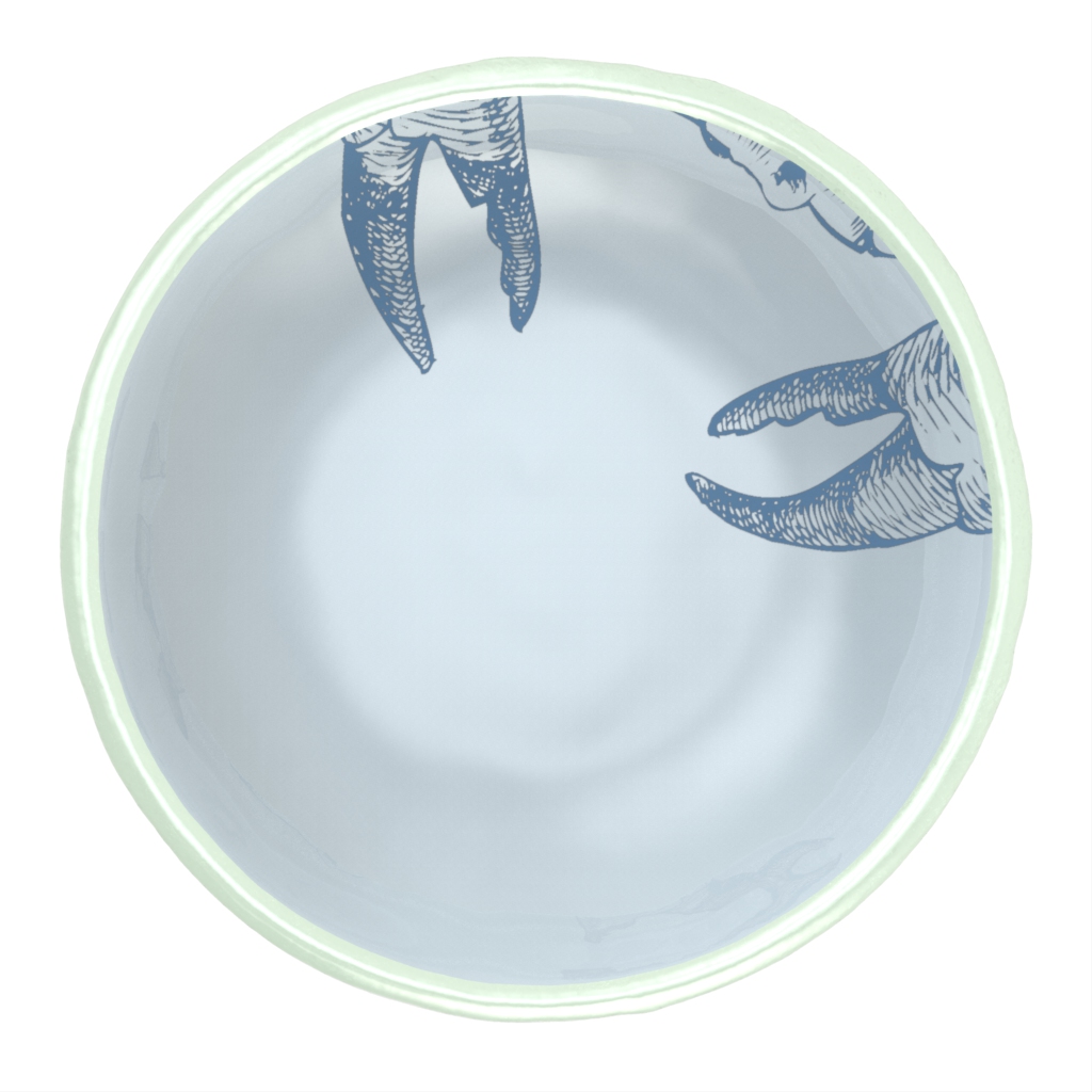 Tapas Serving Dishes - Side Plates | MyGlassStudio - 3/4 View