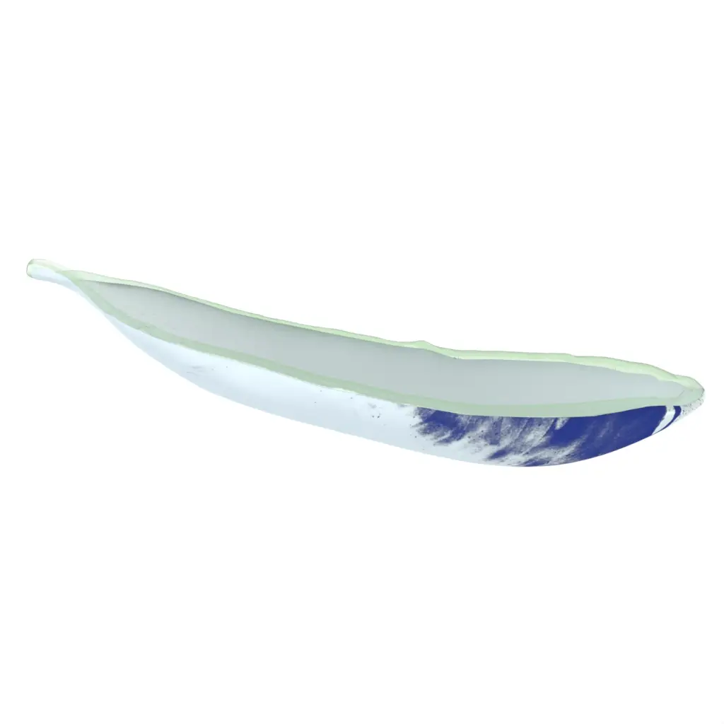 Unusual Fruit Bowl in Light Blue - Welcome Amenities - 3/4 View