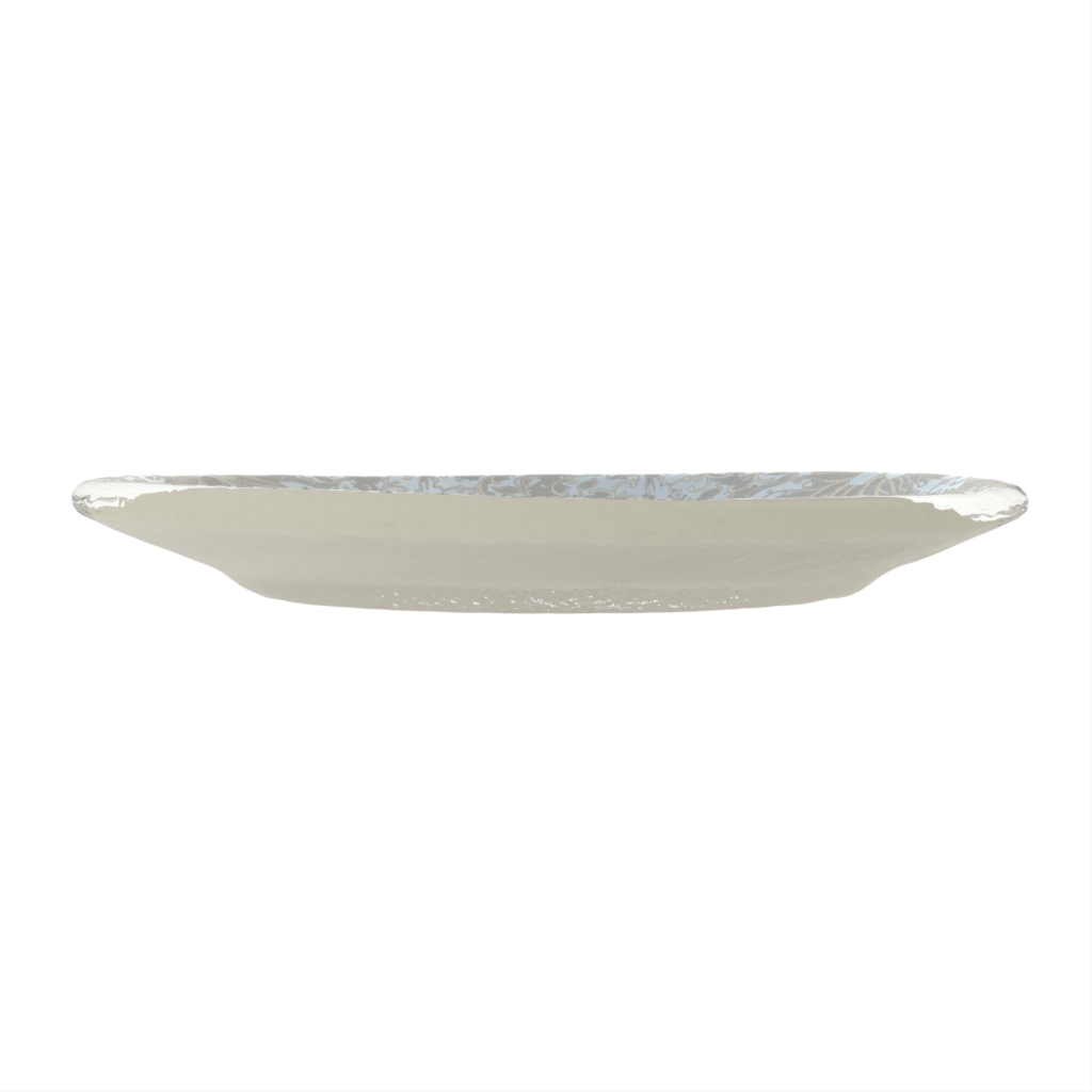 Bread And Butter Plate - Bread & Butter | MyGlassStudio - Side View