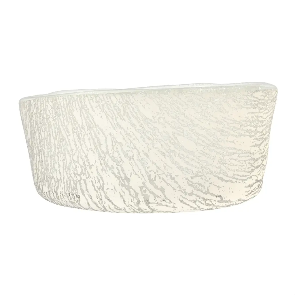 Deep Bowl in Birch White - Restaurant Bowls - 3/4 View