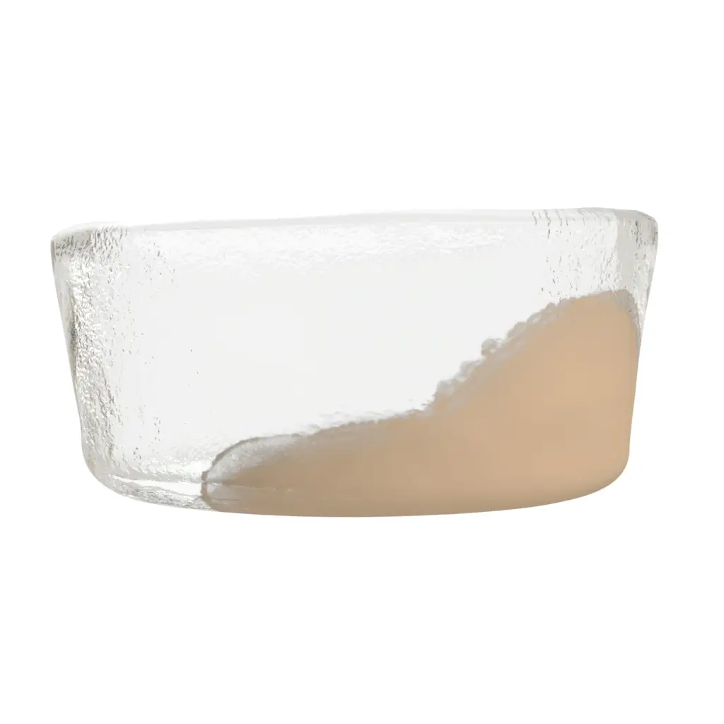 Deep Bowl in Almond Beige - Restaurant Bowls - 3/4 View