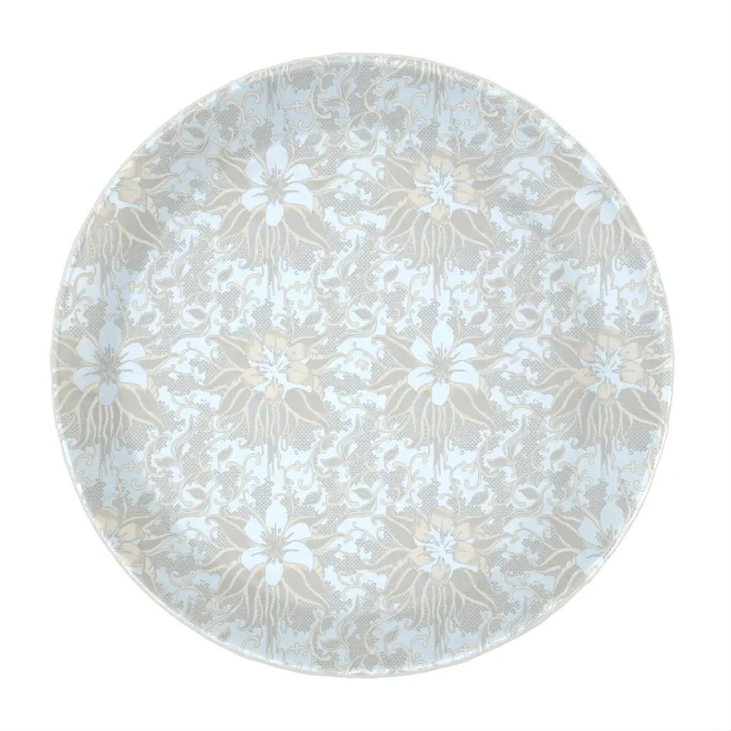 Restaurant Dinner Plate in Birch White - Restaurant Plates - 3/4 View