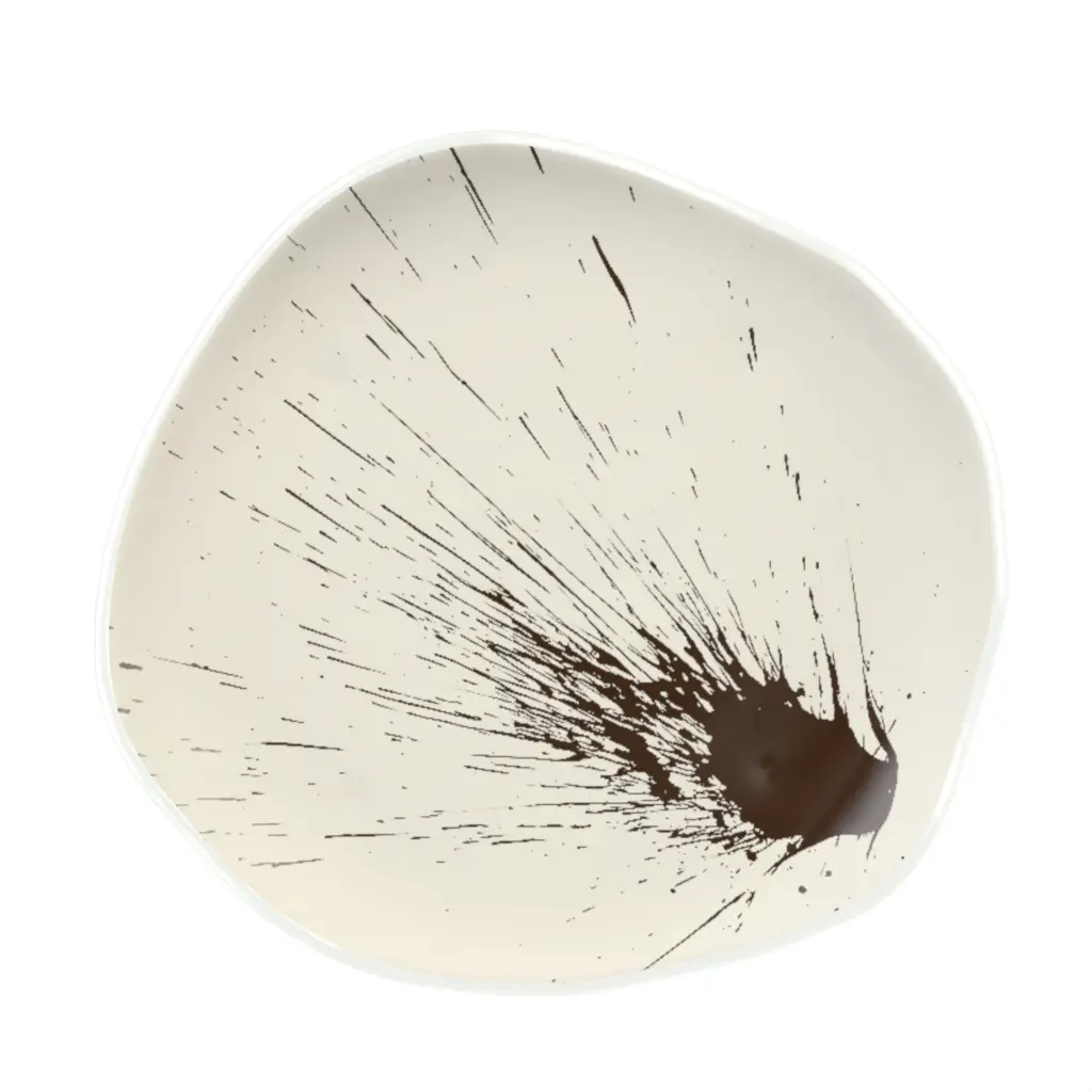 Restaurant Dinner Plate in Birch White - Restaurant Plates - 3/4 View