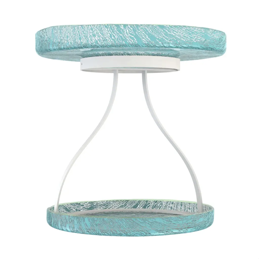 Seafood Tower in Porcelain Blue - Specialty Serveware - 3/4 View