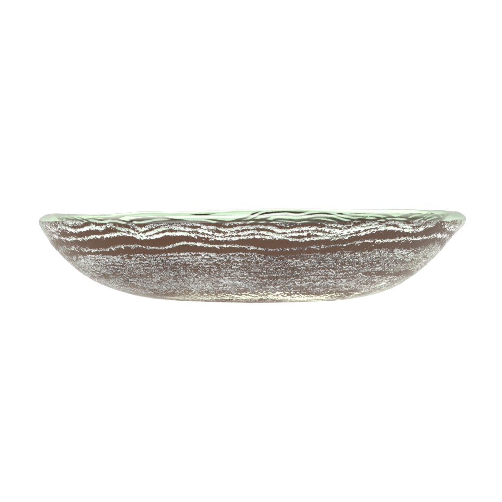Tapas Plates - Side Plates | MyGlassStudio - Side View