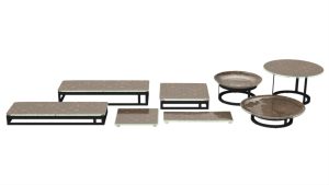 Buffet Mid-century, Apricot, AZZ0243023-BK