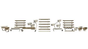 Buffet Oval, Naturals, SR