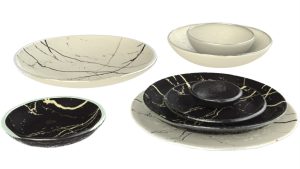 Coupe Plates Dinnerware, Buttercream Color Scheme
