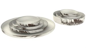 High Rim Dinnerware, Mocha Mousse Color Scheme
