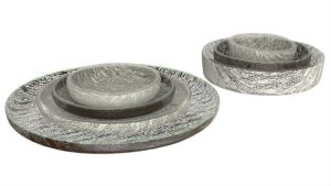High Rim Dinnerware, Simple Comfort Color Scheme