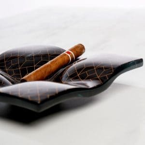 Luxury ashtray luxury glass ashtray cigar ashtray luxury cigar ashtray by MyGlassStudio