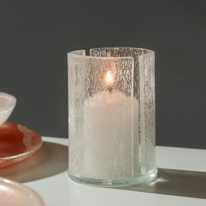 Modern tea light holders styling by MyGlassStudio for luxury interiors