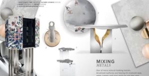 Modern gray dinner plates in glass by MyGlassStudio