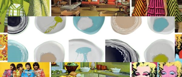 Coastal dinnerware and beach themed dinnerware in glass by MyGlassStudio