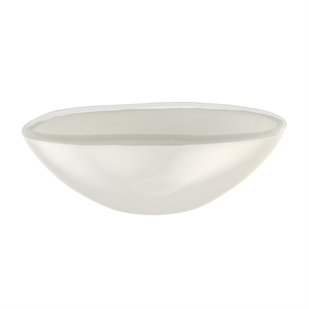 Deep Bowls - Restaurant Bowls | MyGlassStudio - Side View