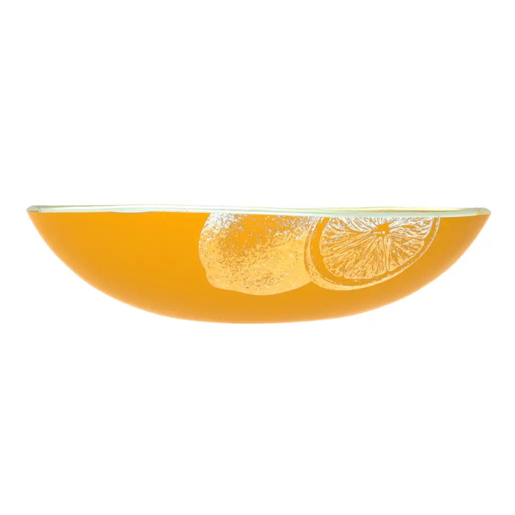 Deep Glass Bowls - Restaurant Bowls | MyGlassStudio - 3/4 View