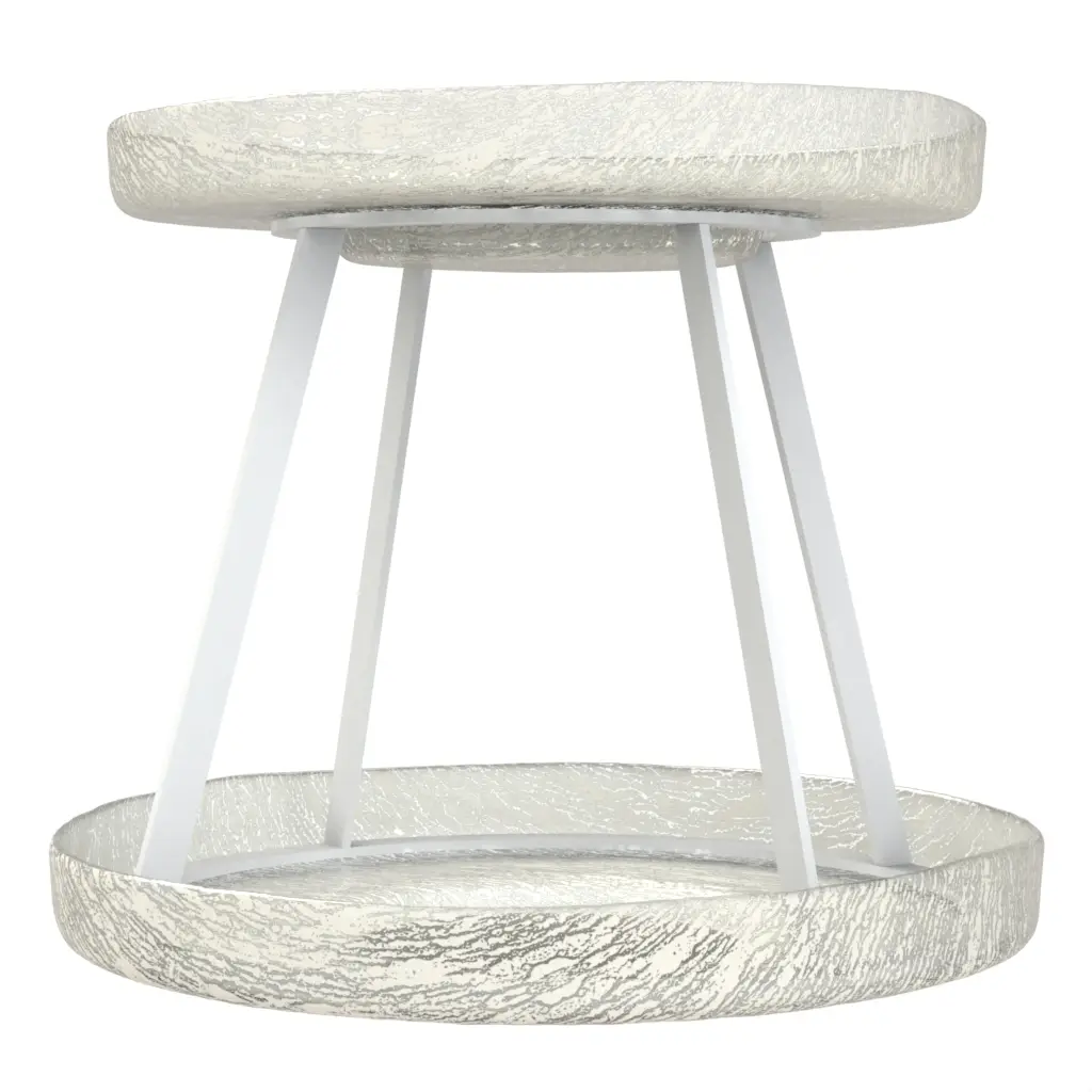 Seafood Tower Trays - Specialty Serveware | MyGlassStudio - 3/4 View