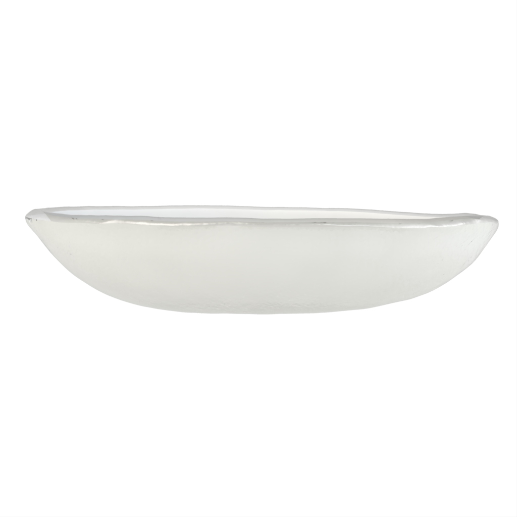 Small Appetizer Plates - Side Plates | MyGlassStudio - Side View