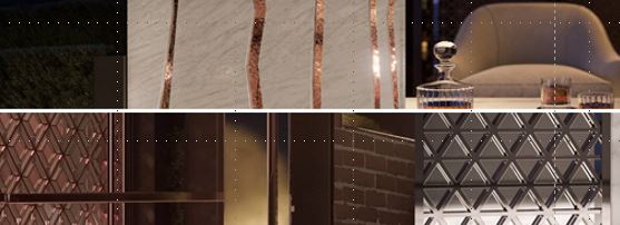 Brown dinner plates and fine dining brown and gold plates by MyGlassStudio for modern restaurants