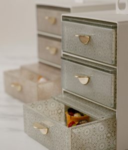japanese jubako glass tiers plating composition fine dining MyGlassStudio