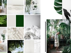 Green & White