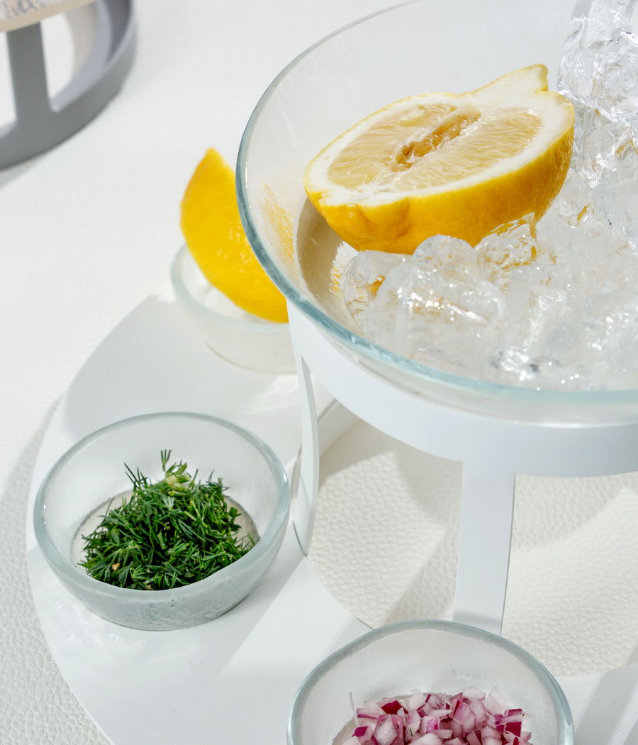 Bespoke designer yacht dinnerware custom collection MyGlassStudio