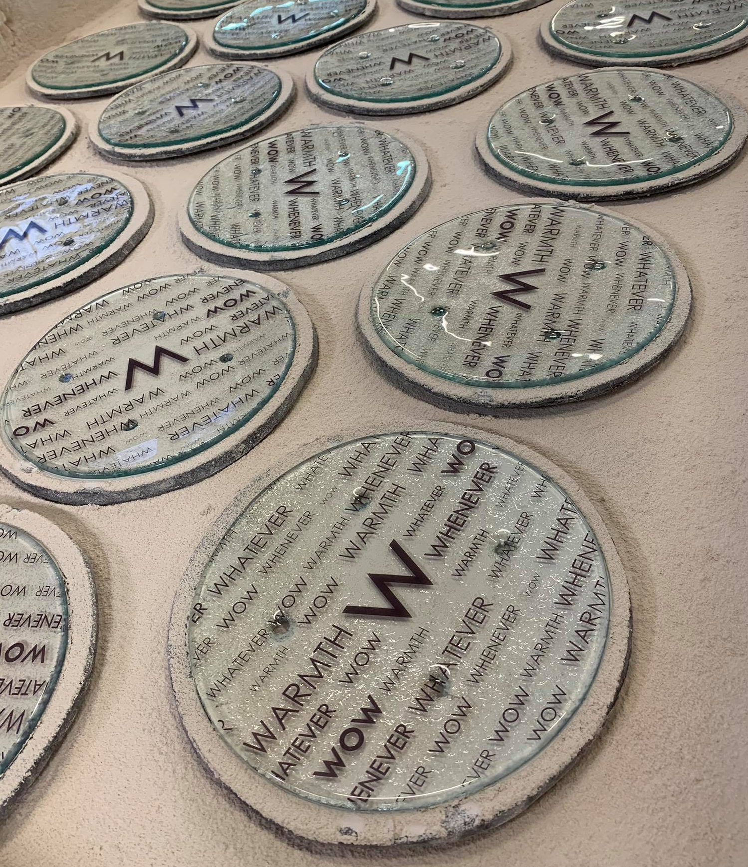 bespoke hotel tableware W Osaka custom plates MyGlassStudio