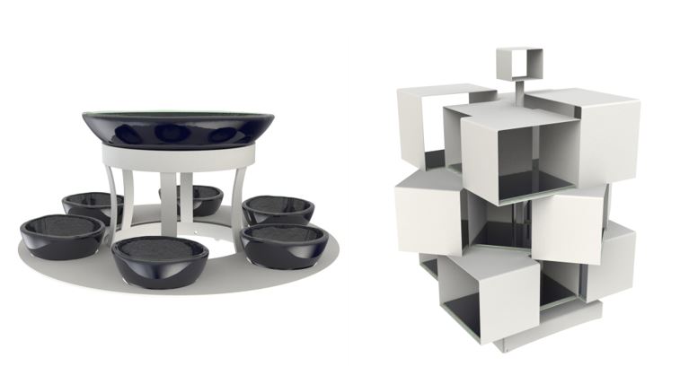 Bespoke yacht dinnerware collection MyGlassStudio for Ritz-Carlton Yacht