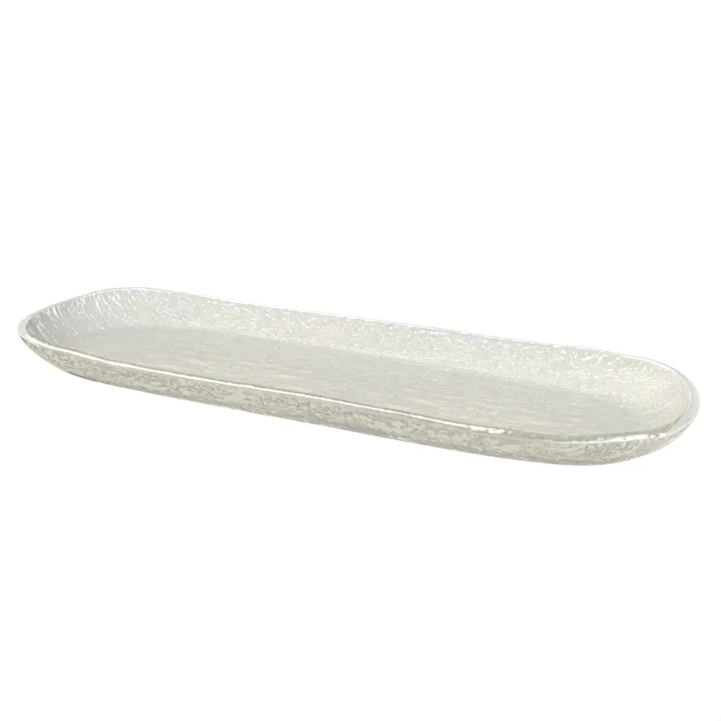 Appetizer Serving Platter in Birch White - Serving Dishes - 3/4 View