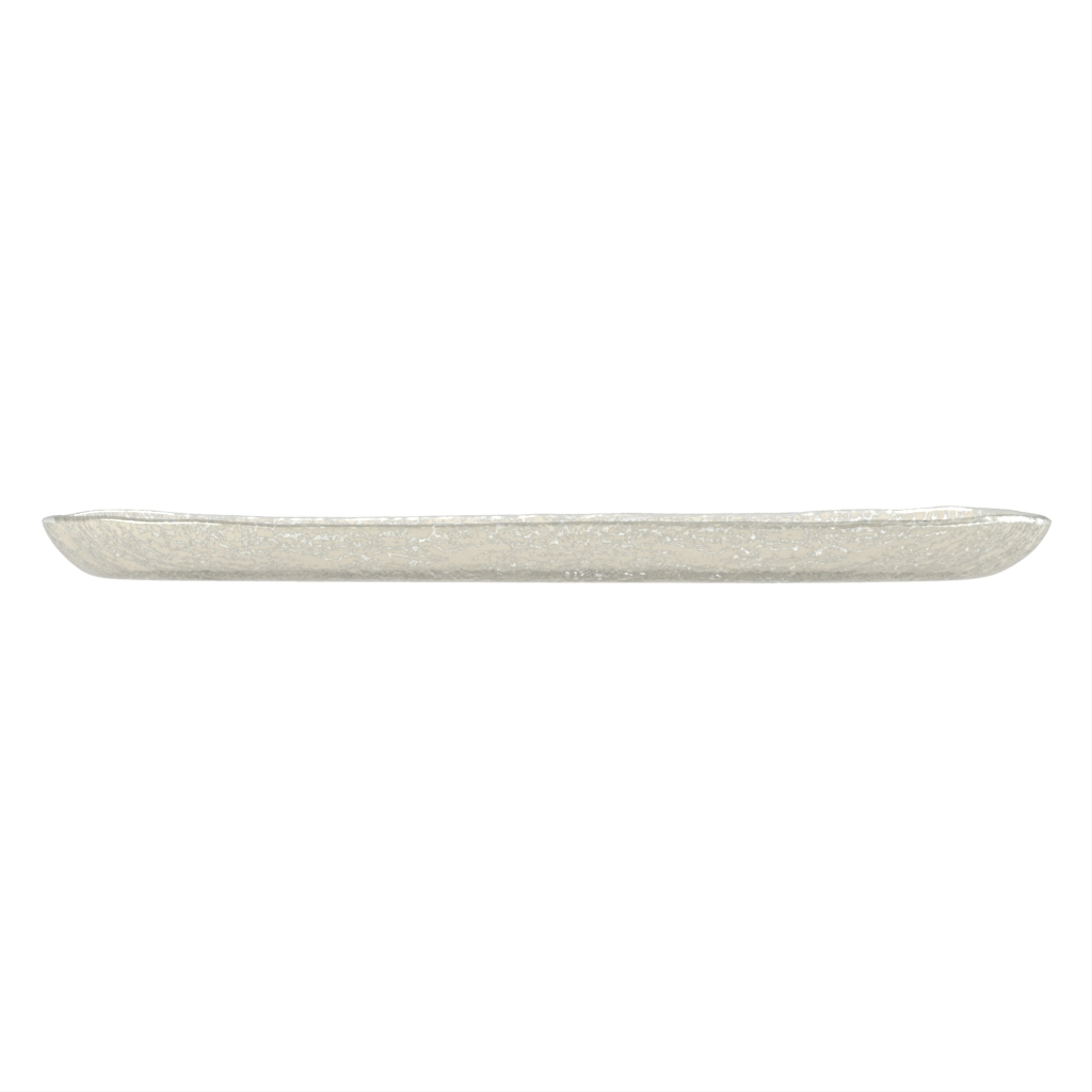 Appetizer Serving Platter In Birch White - Serving Dishes - Side View